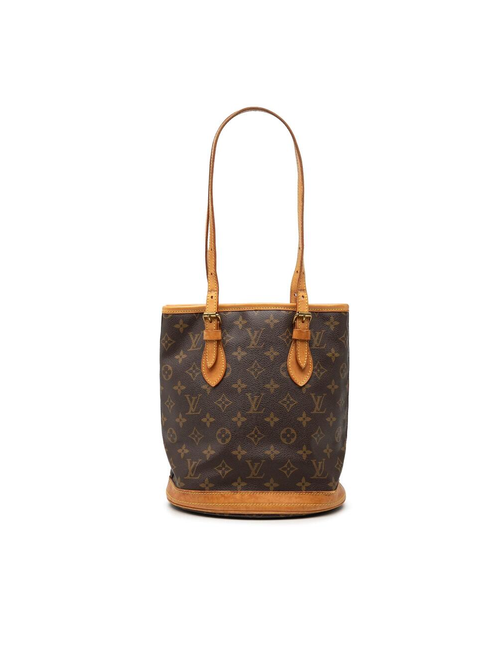 Louis Vuitton Petit Bucket Bag Canvas #376036L76B